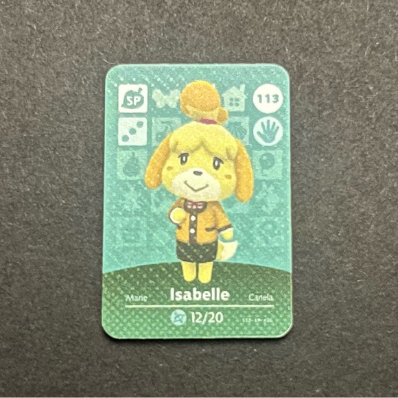 ACNH Isabelle Amiibo Card - Picture 1 of 2